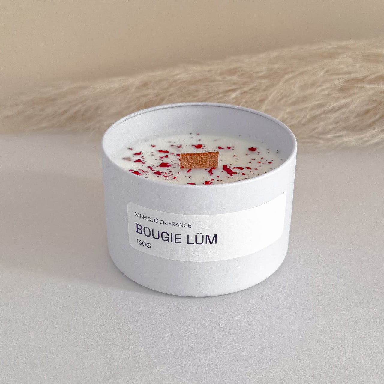 Bougie LÜM Bougie Artisanale Parfumée Fabriqué à la main en France